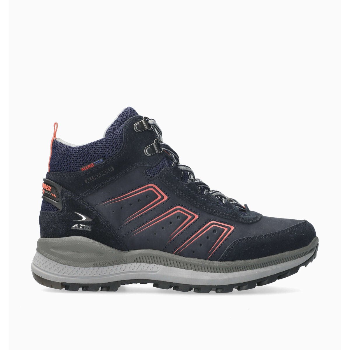 Bottines en cuir SATIKA-TEX bleu marine 2006, MEPHISTO