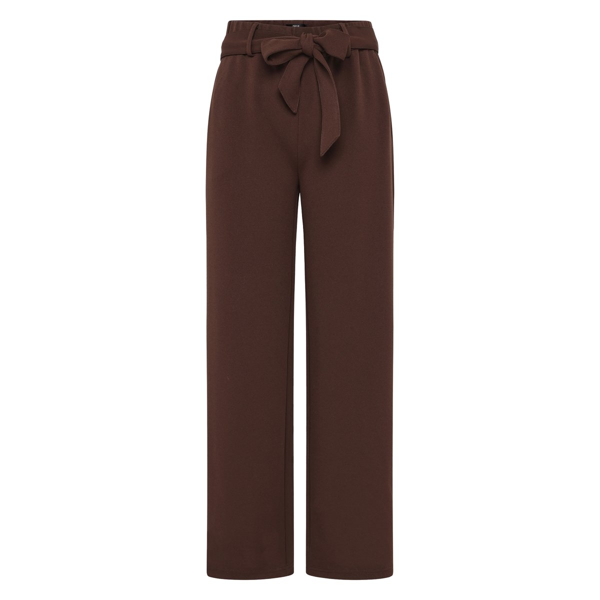 Pantalon d'été à ceinture à nouer chicory coffee, ZERO
