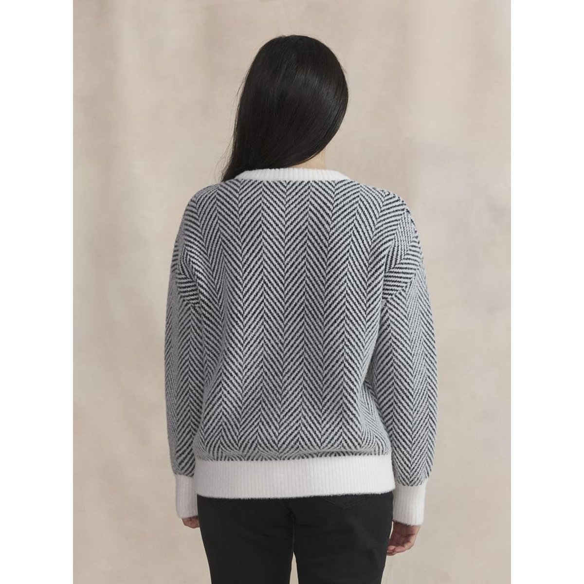 Pull encolure ronde DONIAPUL noir, TBS