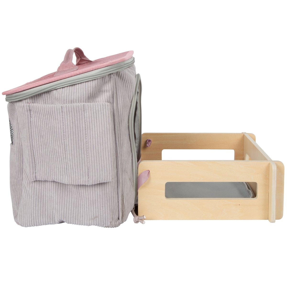 Âne avec écurie et accessoires gris, SMALL FOOT COMPANY