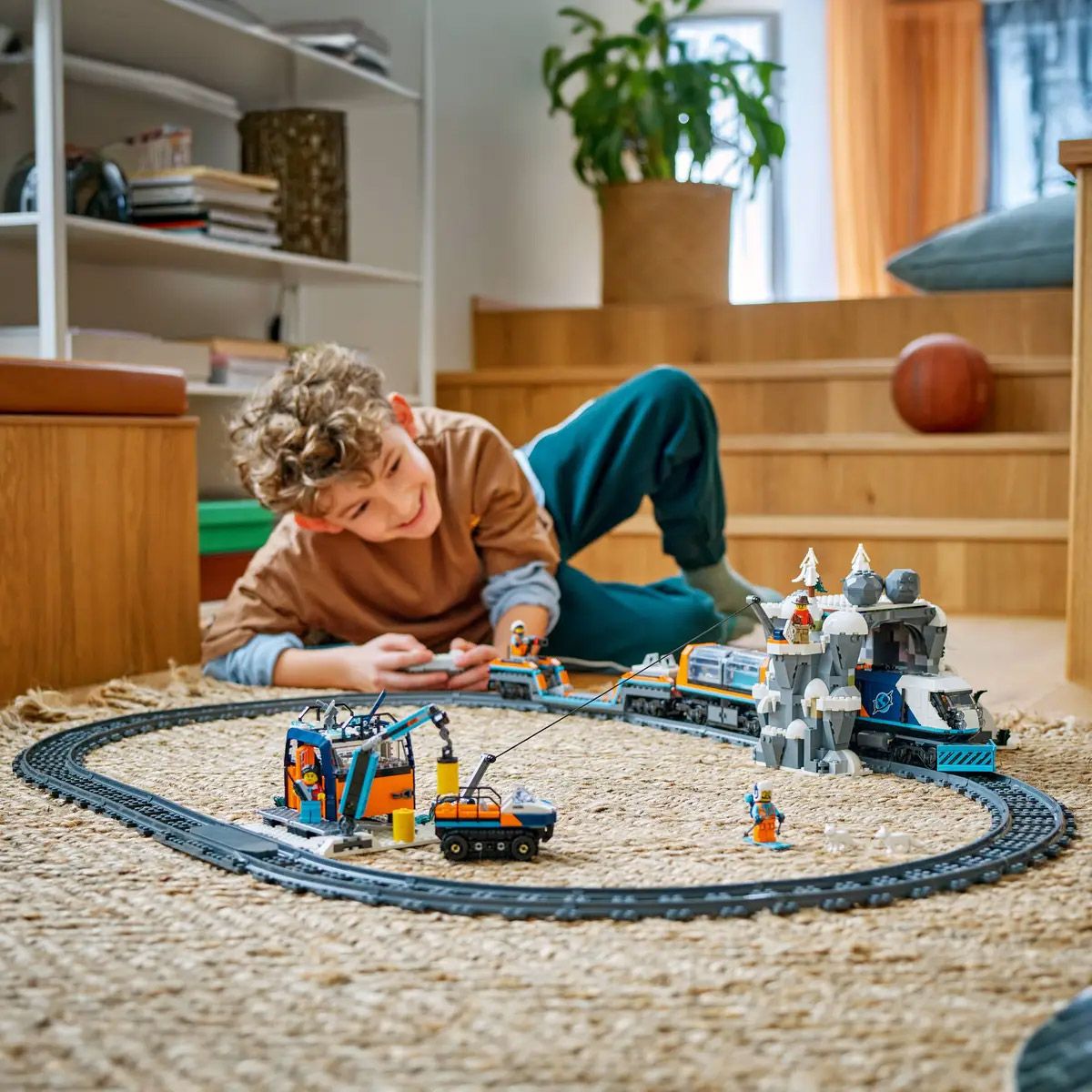 LEGO City - Train Express des Explorateurs en Arctique - Set de 1517 Pièces multicolore, LEGO