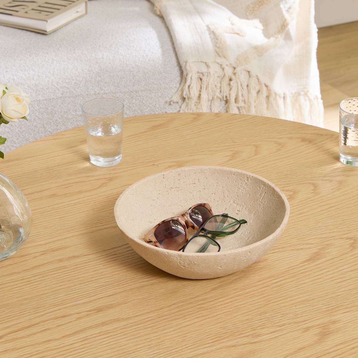 Coupe D24,5 cm ANAYA beige, ATMOSPHERA