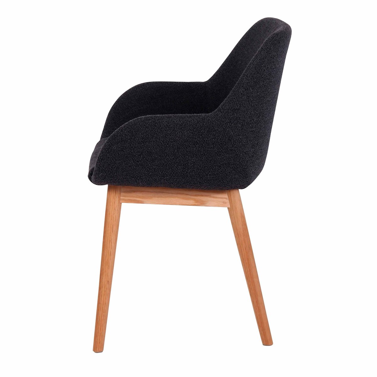 Chaise repas tissu bleu foncé, ZAGO