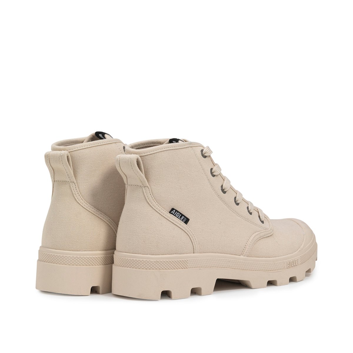 Chaussures de marche en coton bio TENERE CVS UNISEX beige, AIGLE