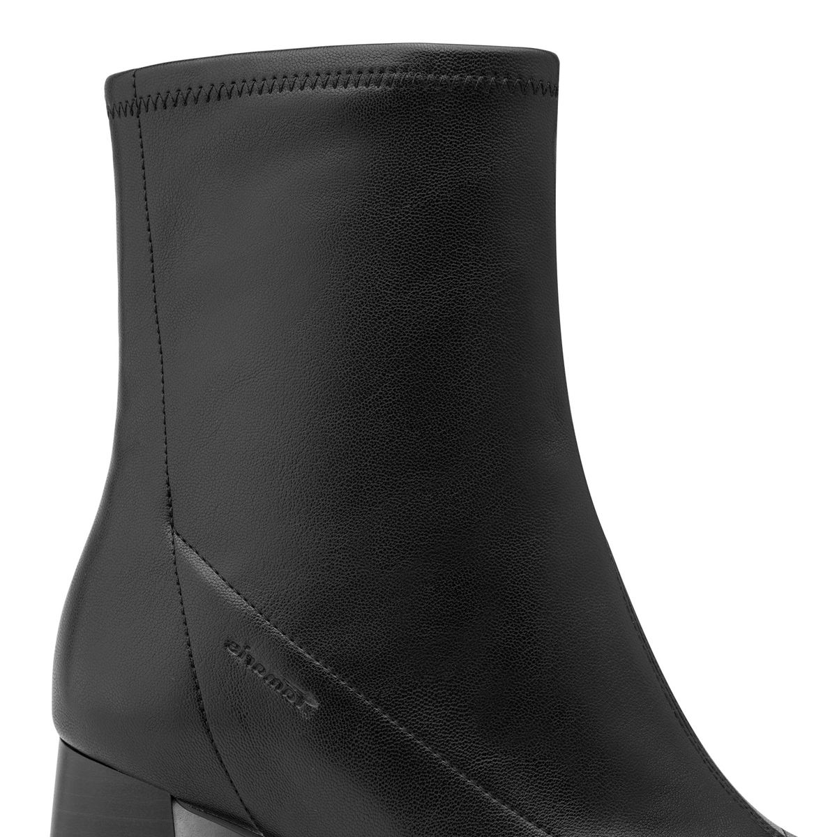 Bottine talon bloc noir, TAMARIS
