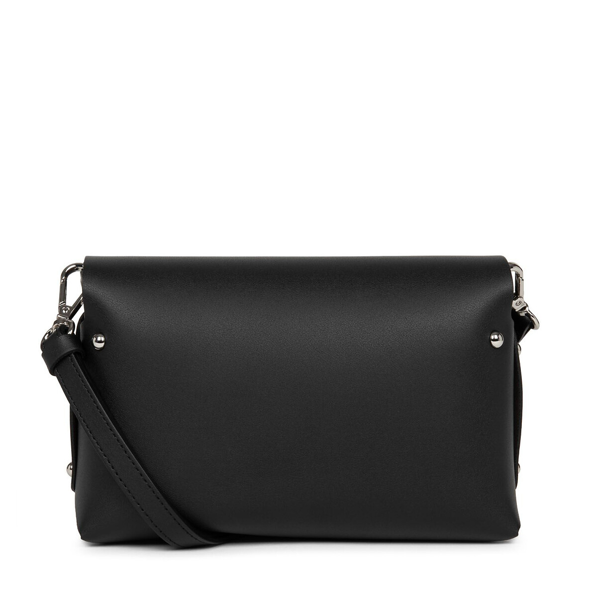 Sac trotteur en cuir CITY FLORE noir/doré, LANCASTER