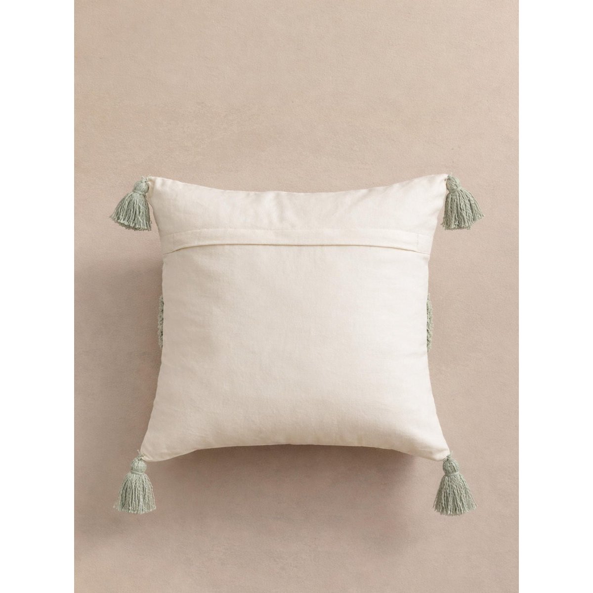 Coussin 100% Coton Géométrique -IKAL multicolore, KENAY