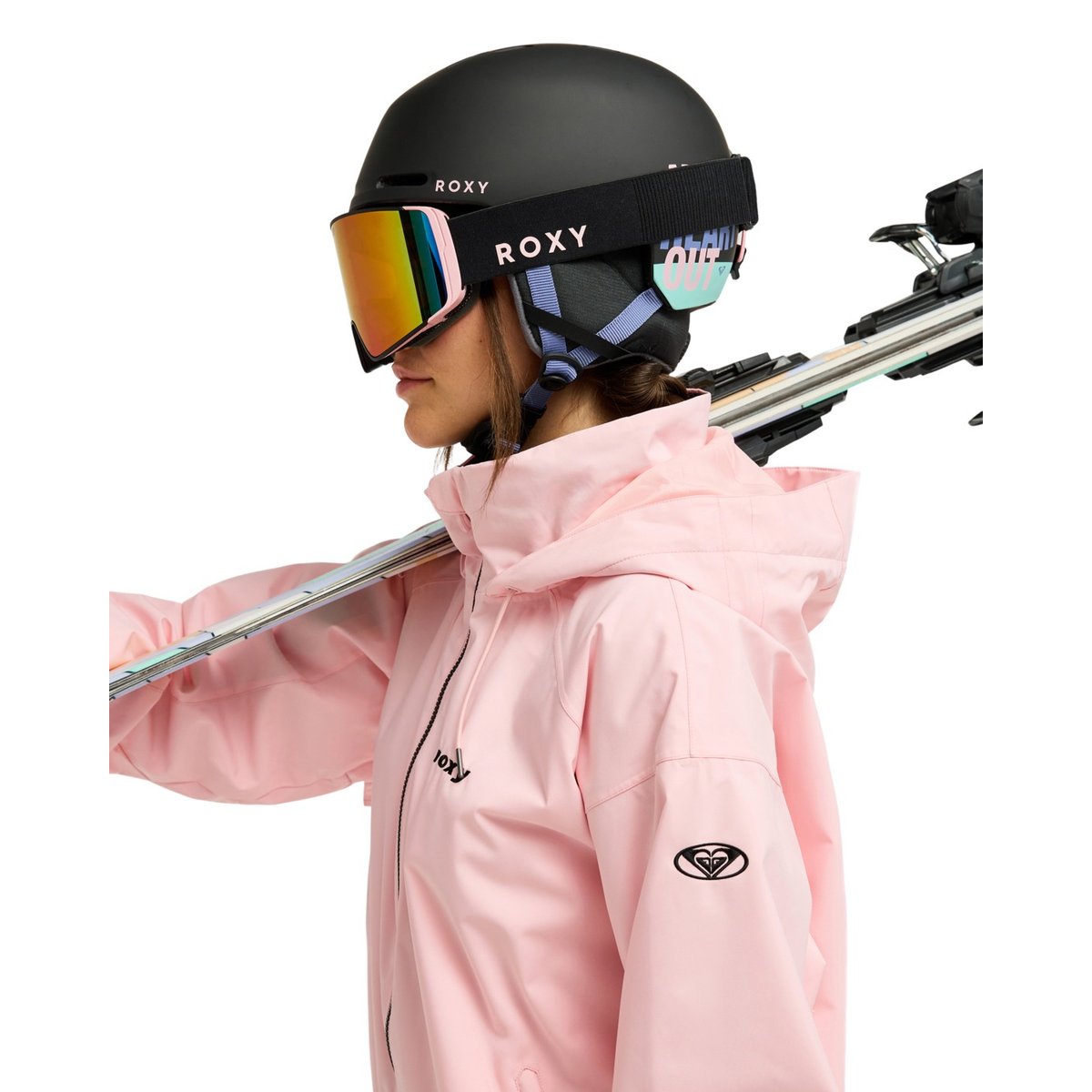 Masque de ski/snowboard STORM MG. multi black rose/clux ml pink s3, ROXY