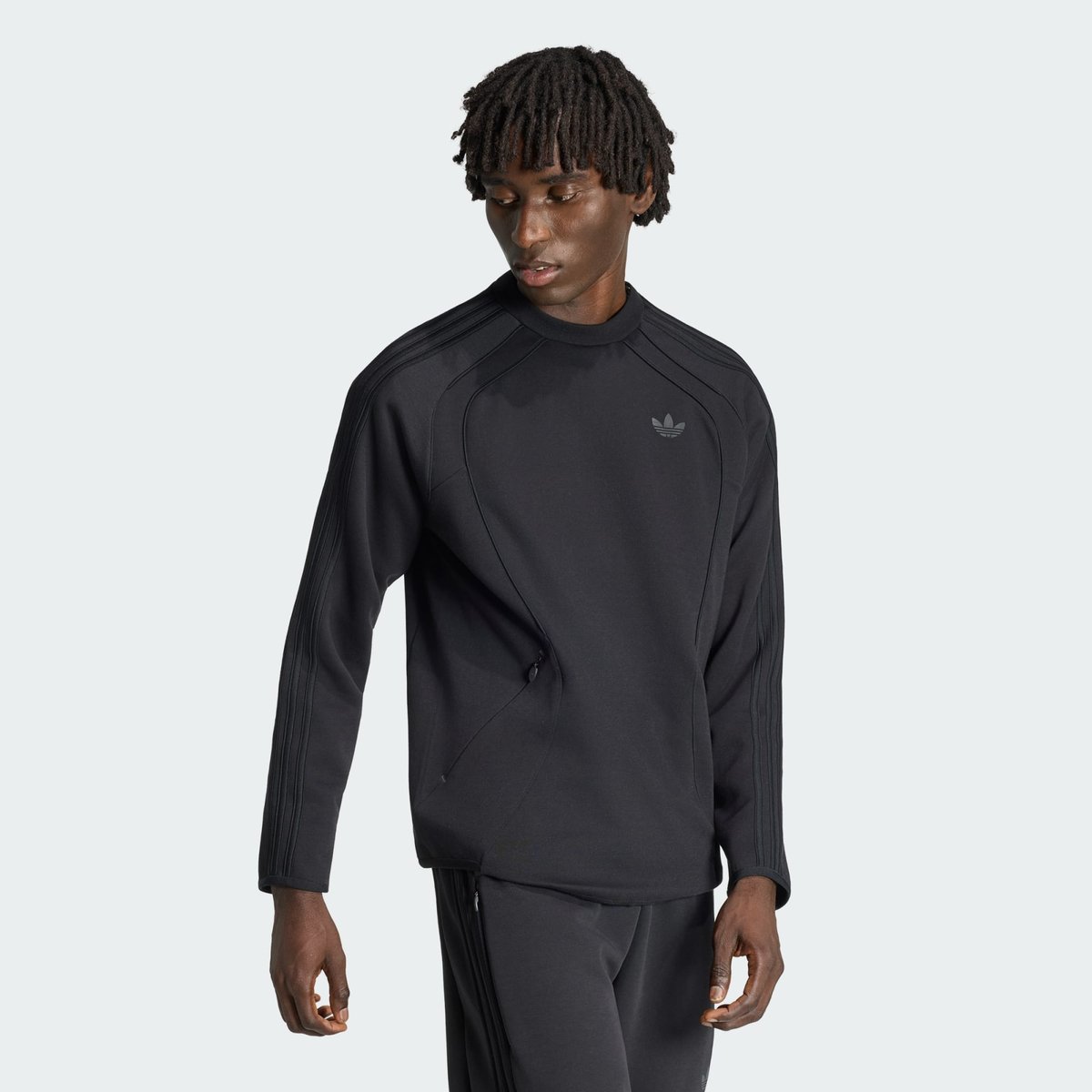 Sweat-Shirt Ras-Du-Cou Cutline Spacer Teamgeist 26 Sweat-Shirt Ras-Du-Cou Cutline Spacer Teamgeist 26 black, adidas Originals