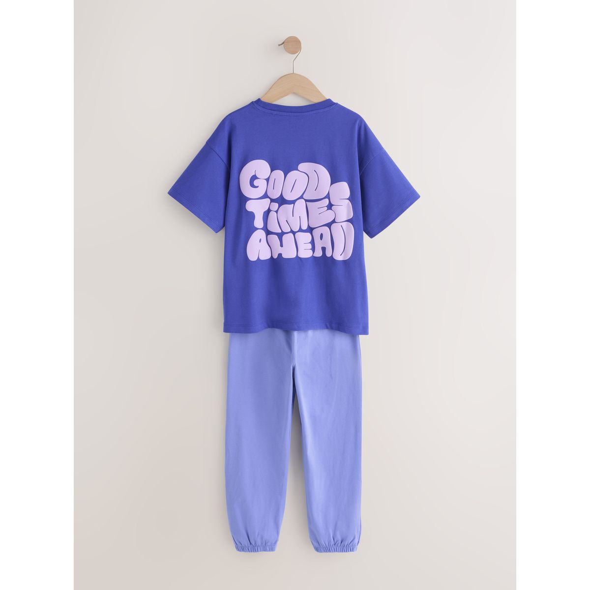 Pyjama style pantalon de jogging, lot 1 bleu, NEXT