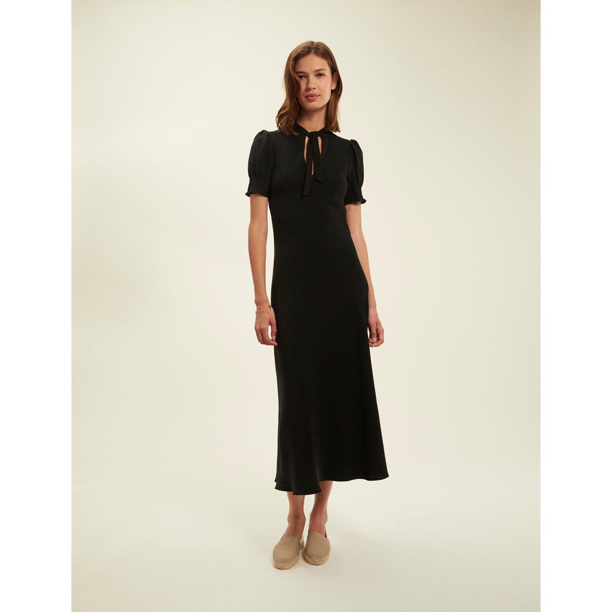 Robe Cerise noire noir, INES DE LA FRESSANGE PARIS