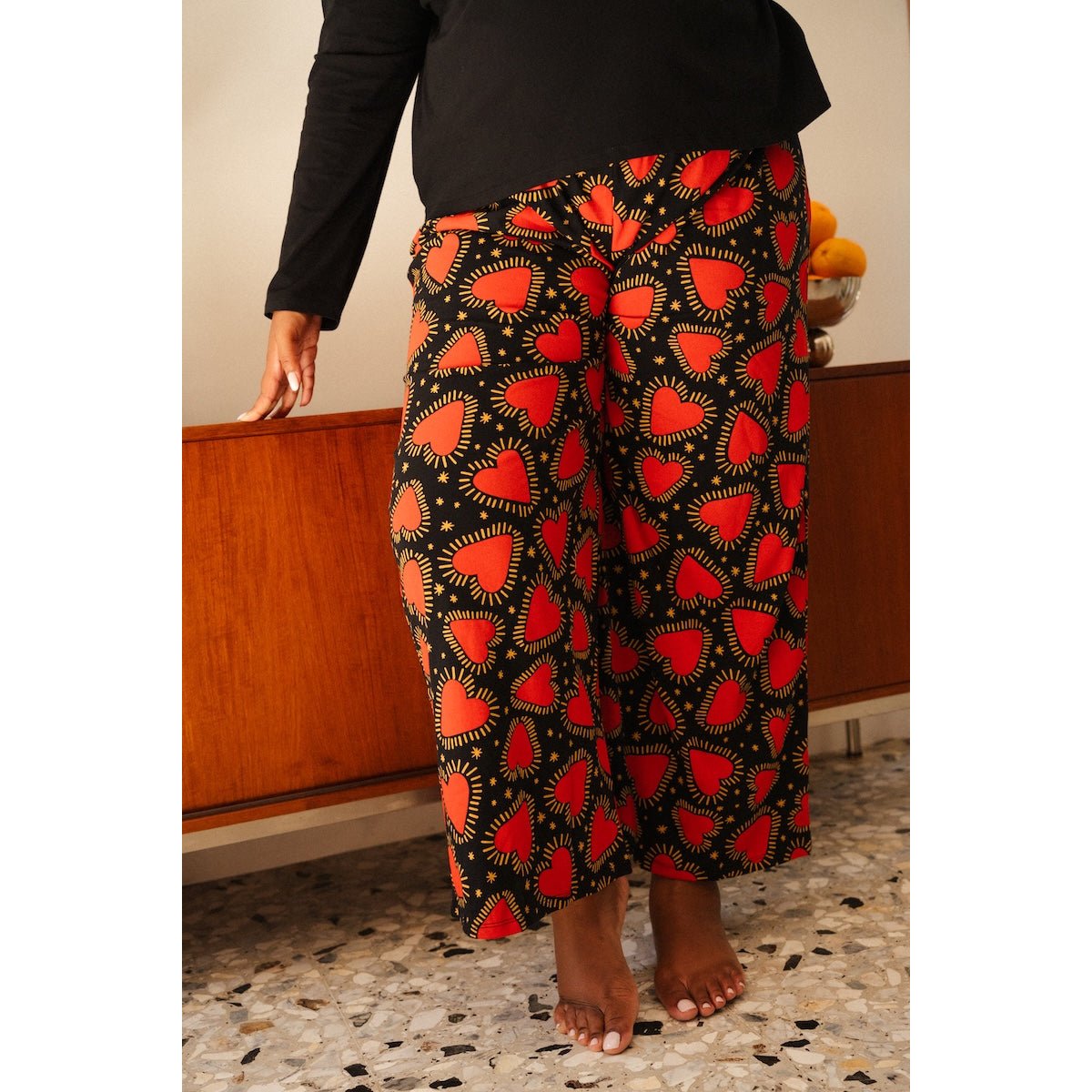 Pyjama Long Coton Bio habibi noir, WE ARE JOLIES