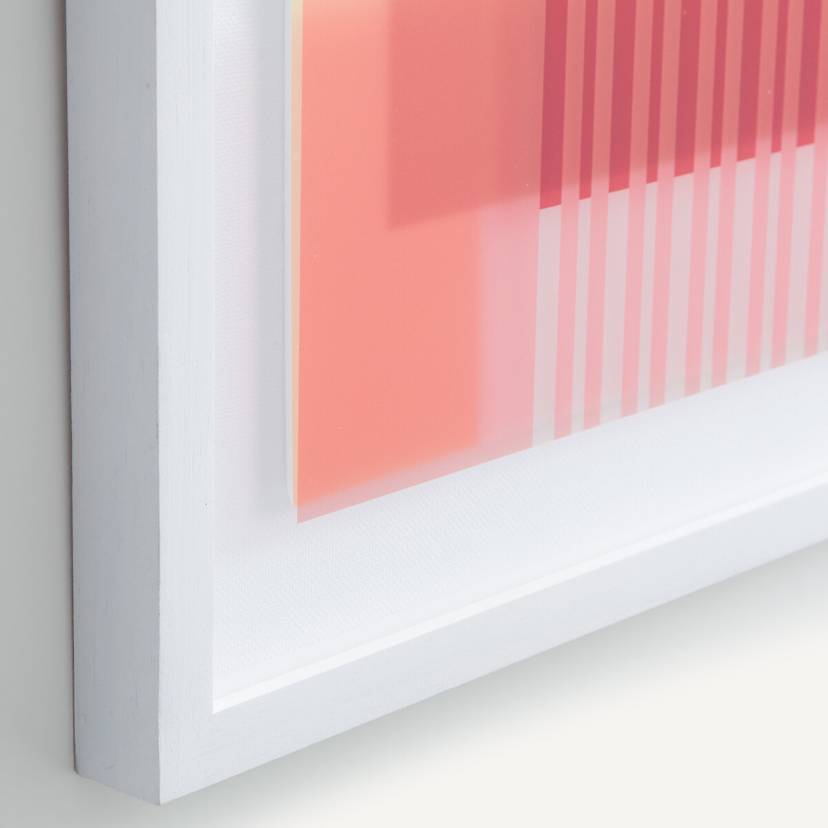 Art mural en verre sérigraphié, SERIS multicolore, AM.PM