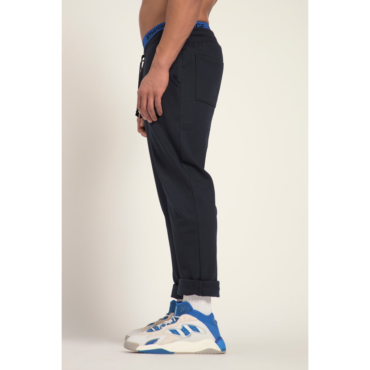 Pantalon de jogging bleu marine, STHUGE