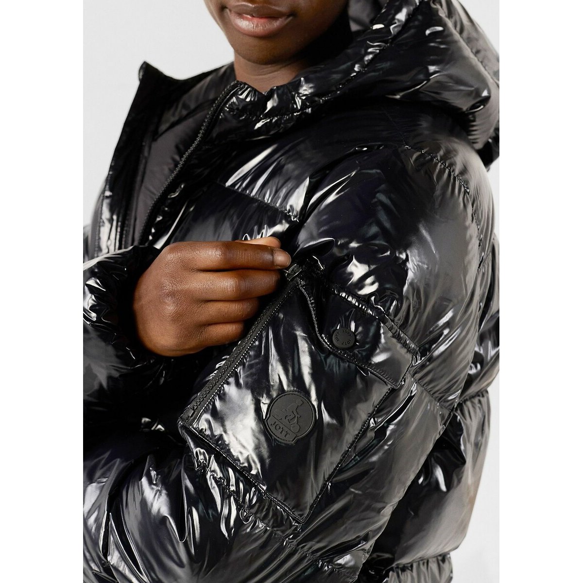 Java High Shine Padded Jacket black, JOTT