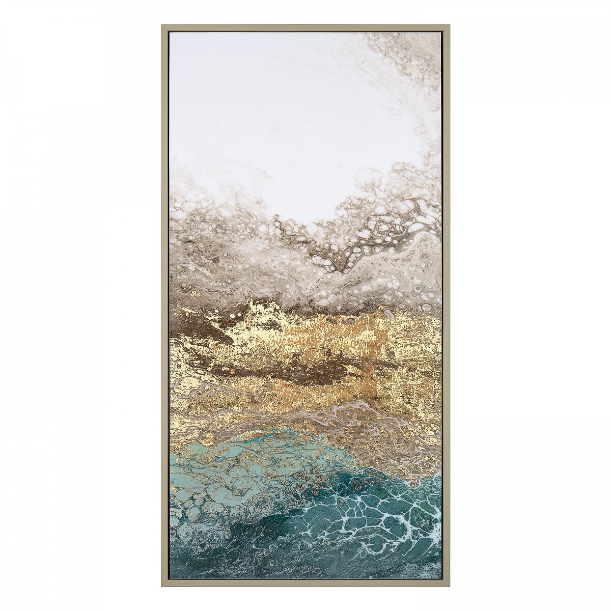 40x80cm Tranquil Trilogy Framed Canvas blue, ÉDITÉ