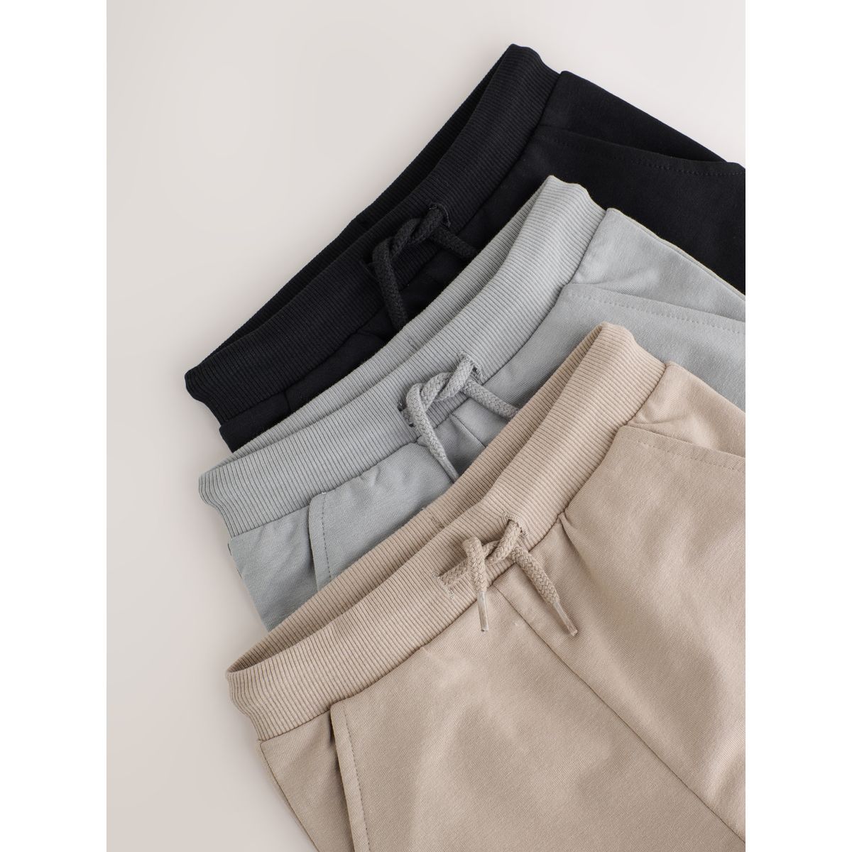 Pantalons de jogging super skinny, lot 3 noir/gris, NEXT