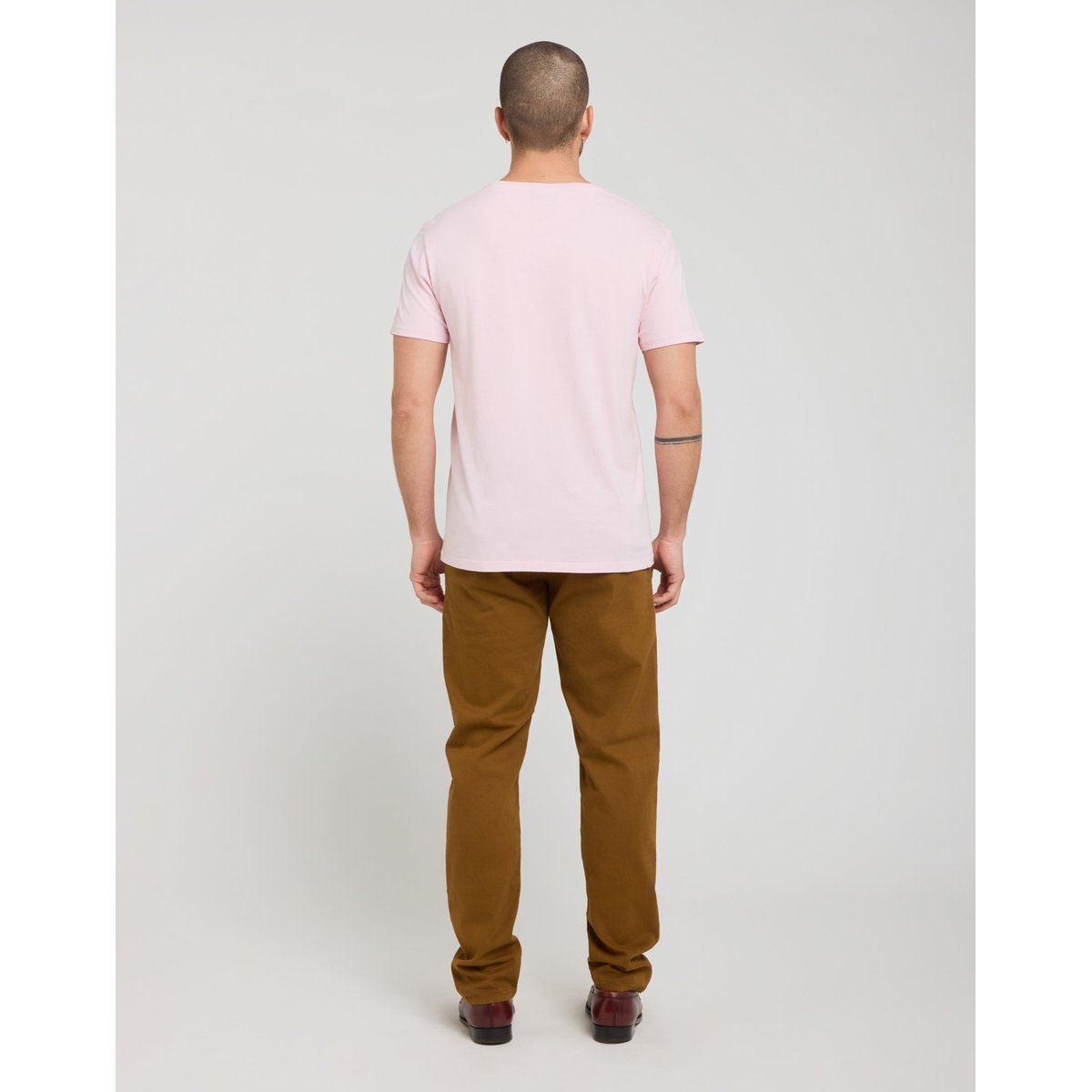 PANTALON CHINO BROWNY marron, PULLIN