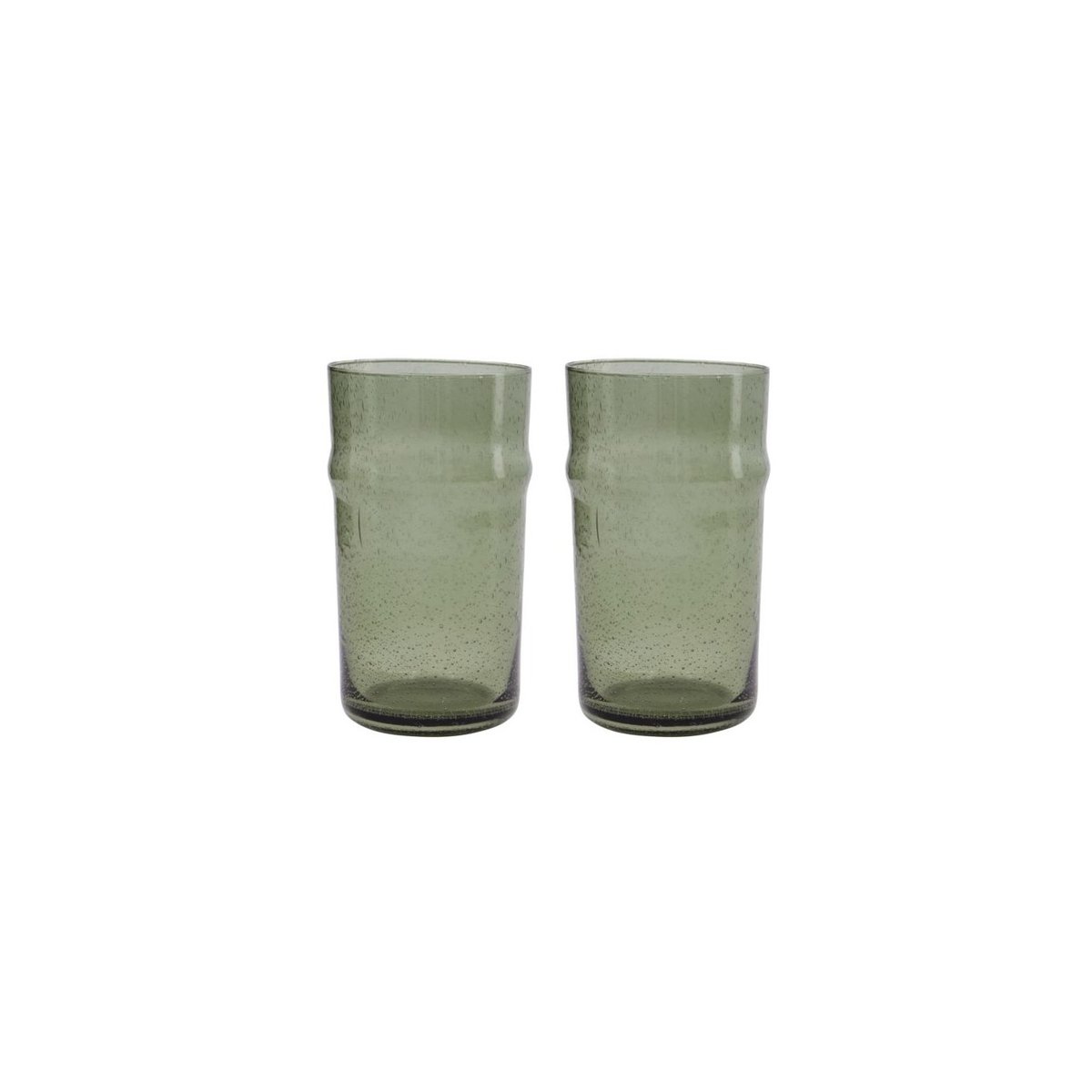Verre Rain lot de 2 47cl vert, HOUSE DOCTOR