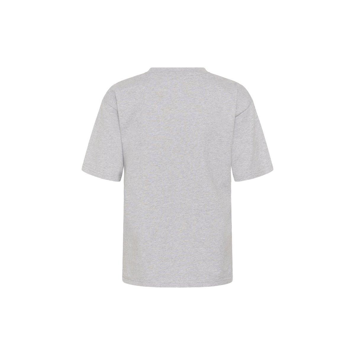 T-shirt gris grey melange, KAFFE