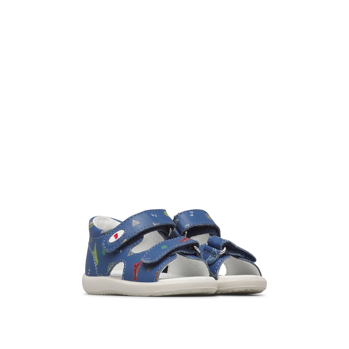 Sandales en cuir NEW RIVER bleu-, FALCOTTO