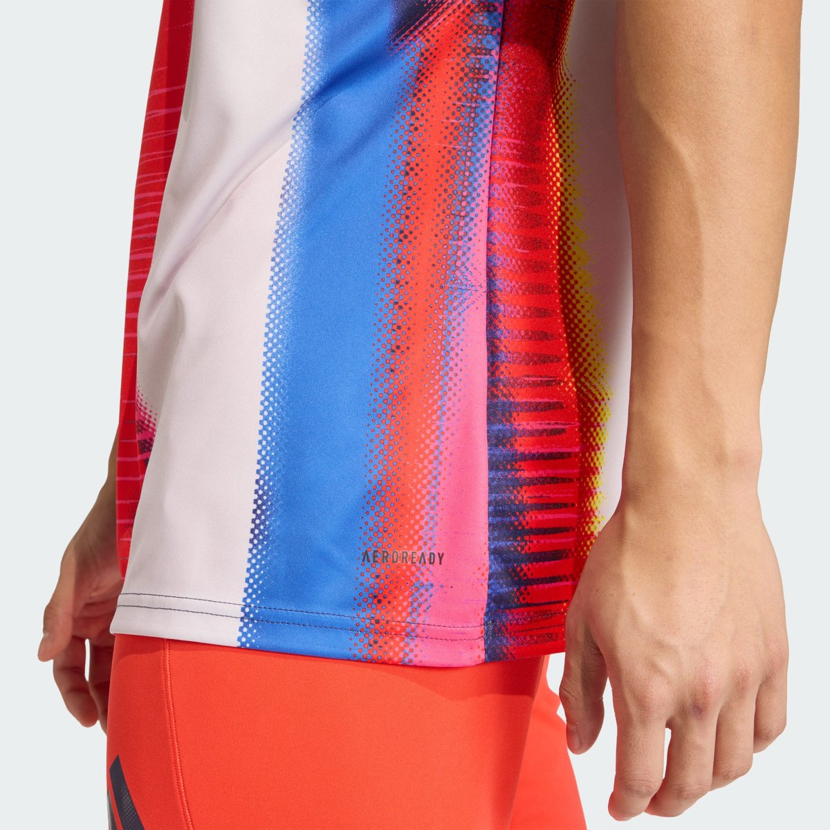 Maillot D’échauffement Fc Bayern Ss26 noble ink / hi-res blue / chalk pearl, adidas Performance