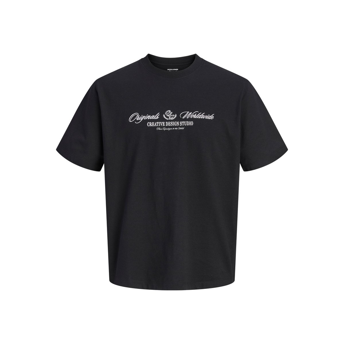 T-Shirt black 1, JACK & JONES