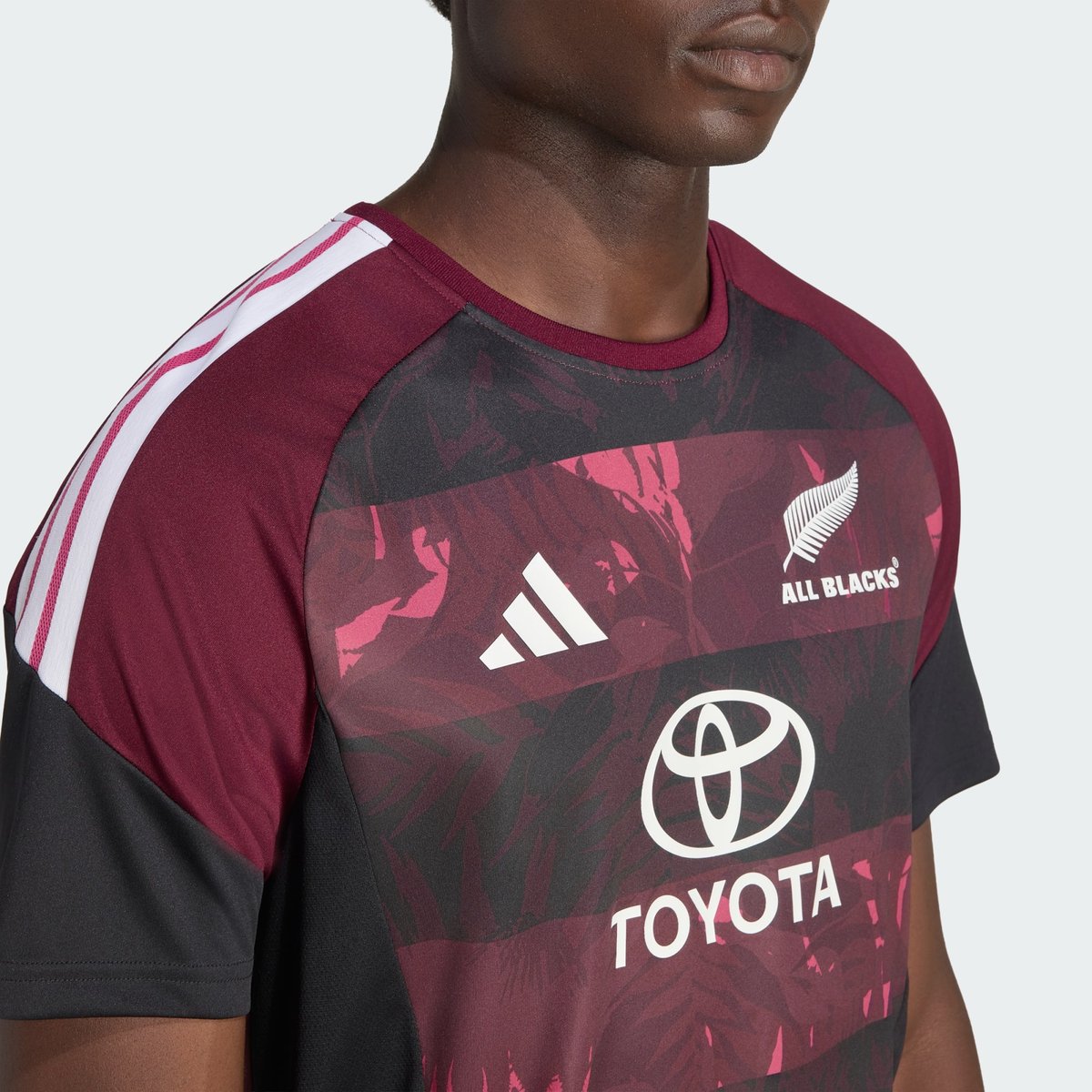 T-Shirt Performance All Blacks South Africa Tour T-Shirt Performance All Blacks South Africa Tour maroon, adidas Performance