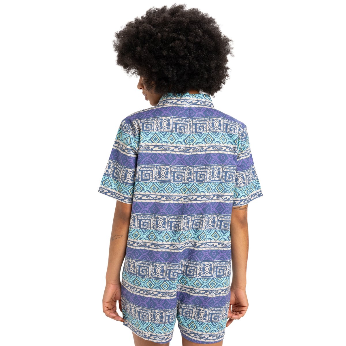 Combishort PANSY bleu aqua sky global heat 32x32, QUIKSILVER
