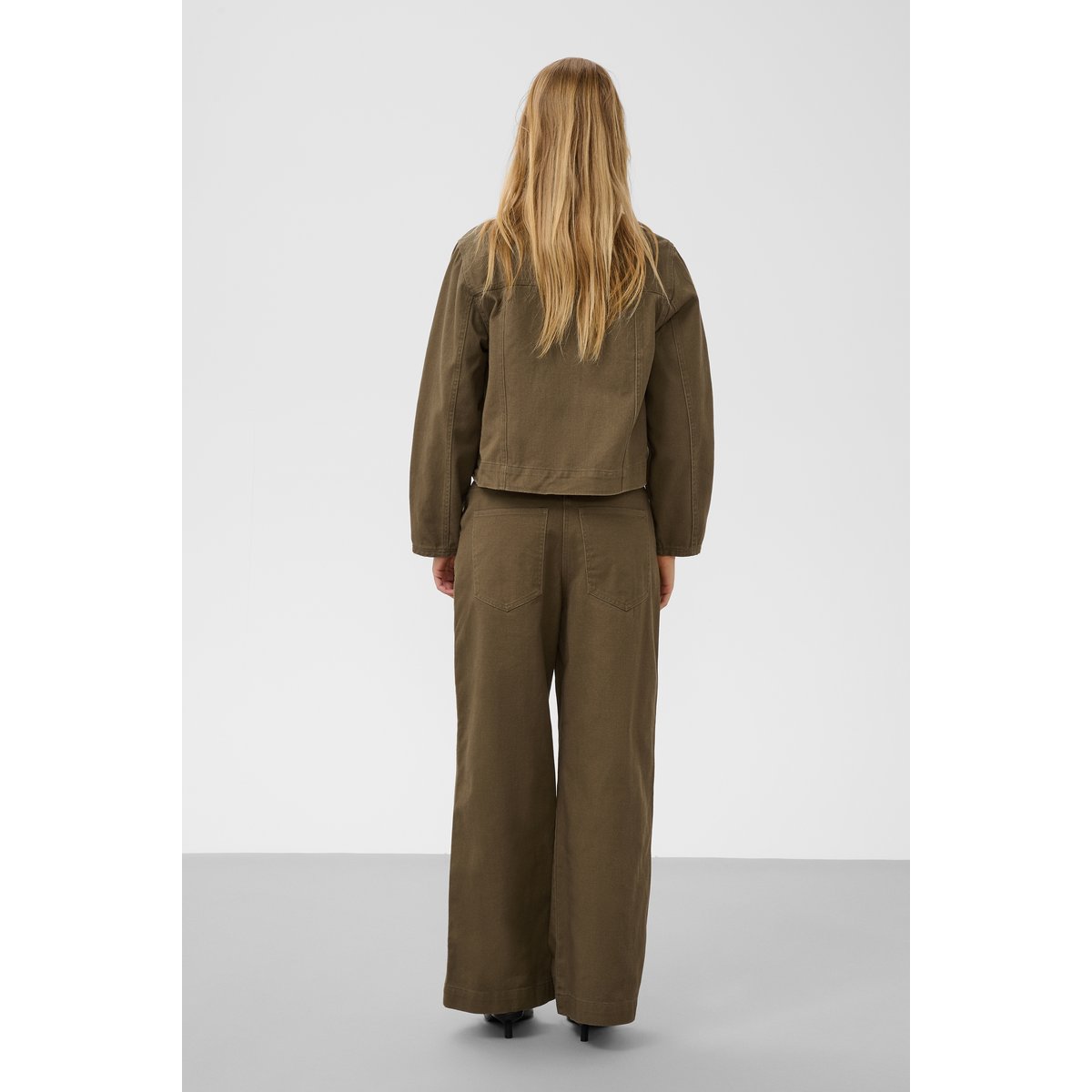 Pantalon Casual vert beech, SOAKED IN LUXURY