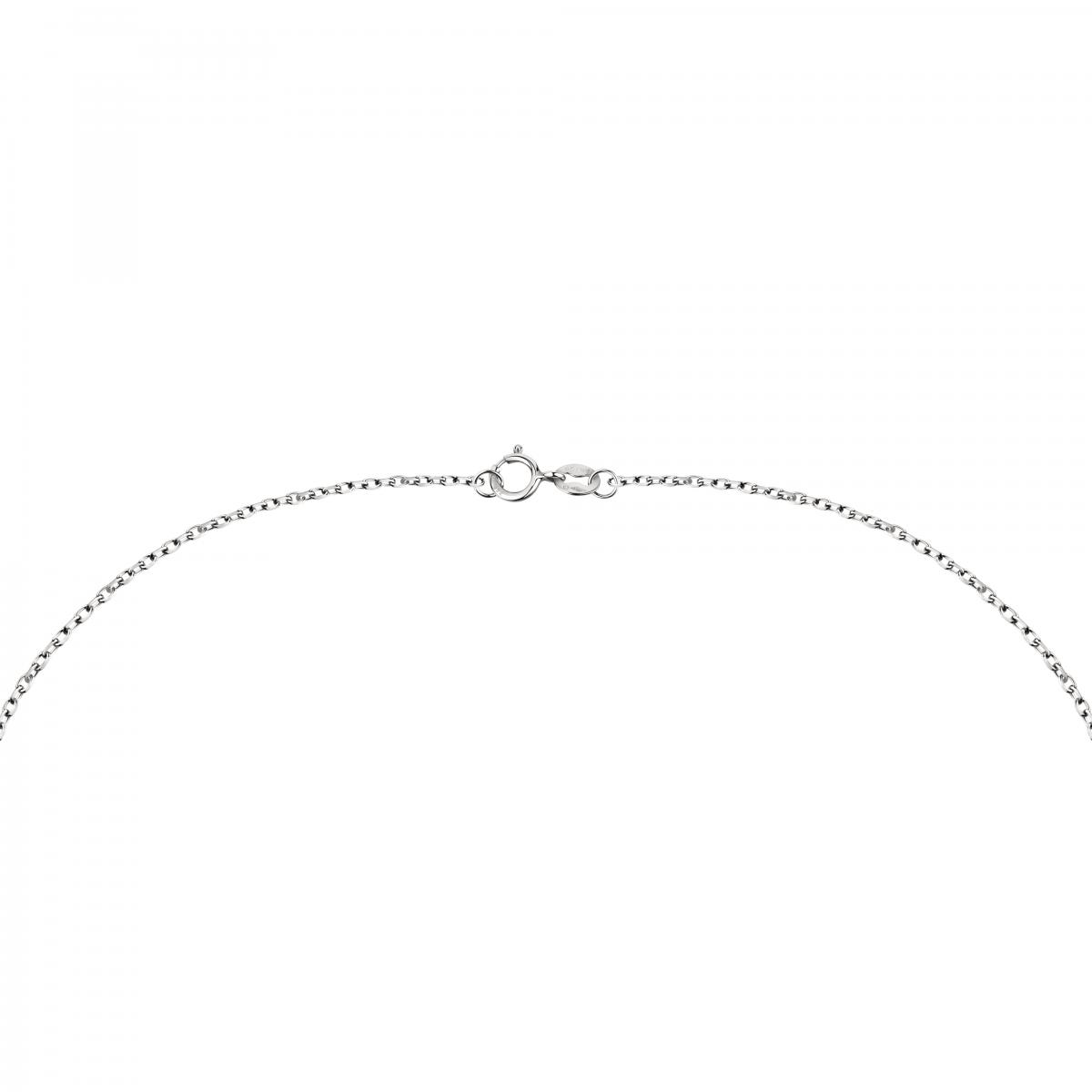 Collier en or blanc 750 MARINE argent, BLUESPIRIT