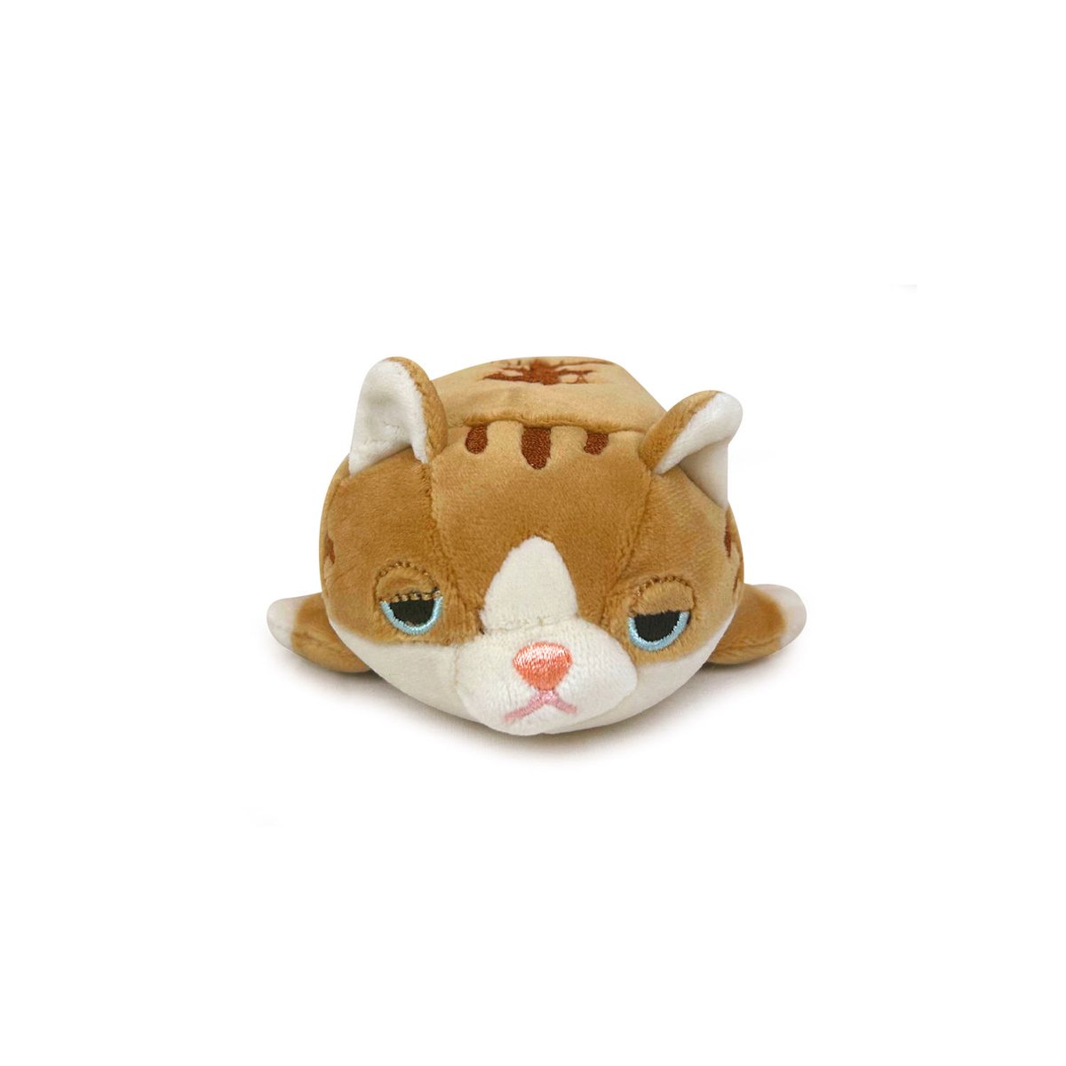 Porte-clé peluche marron, beige, rose, NEMU NEMU