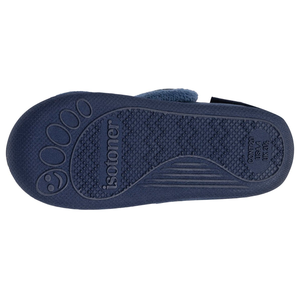 Chaussons Bottillons bleu, ISOTONER