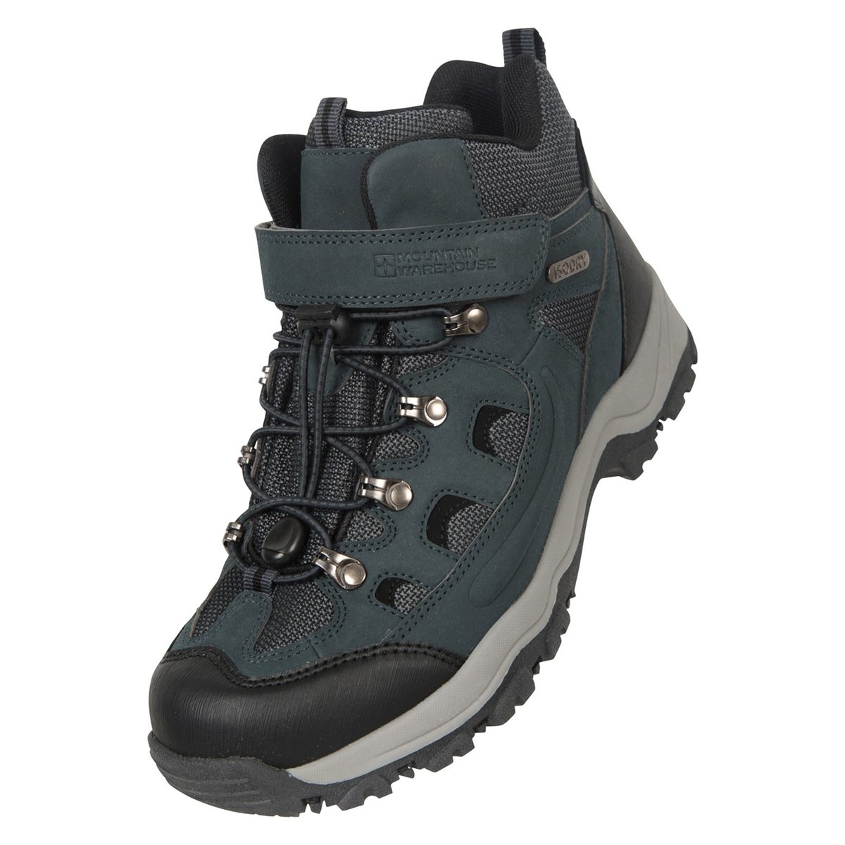 Bottines de marche imperméables ADVENTURER ADAPTIVE bleu marine / noir, MOUNTAIN WAREHOUSE