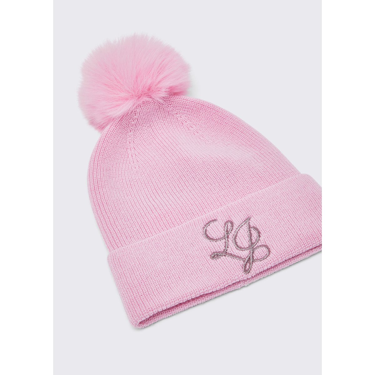 Ensemble Bonnet et Col en Maille rose, LIU JO