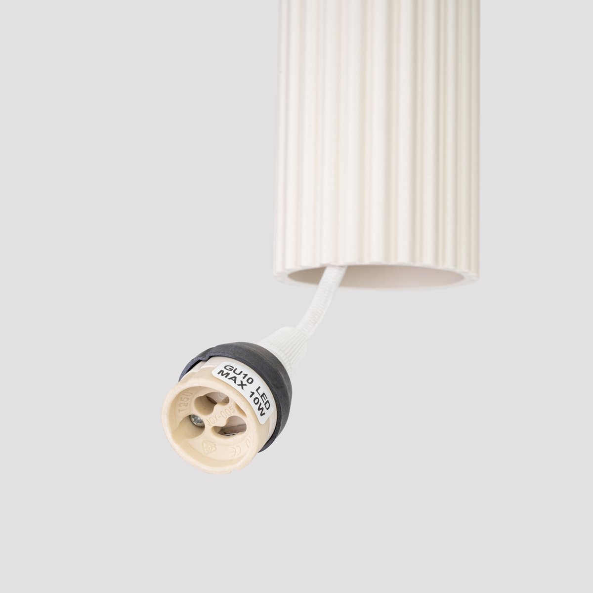 Suspension Aluminium Beige GU10 1 Karbon beige, EDEN