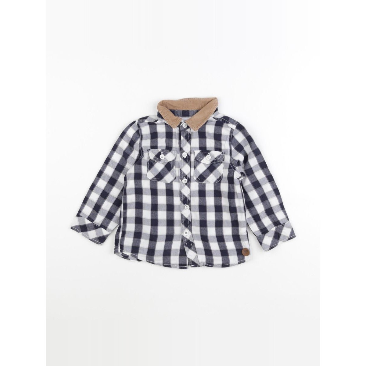 Chemise - Très bon état blanc, bleu, CADET ROUSSELLE