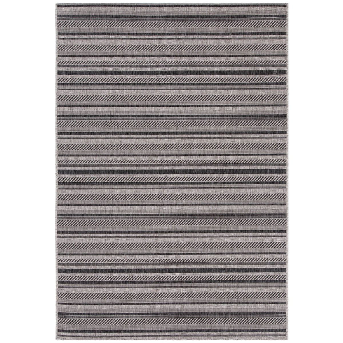 Tapis salon et chambre intérieur extérieur moderne LINY marron, NOVATREND