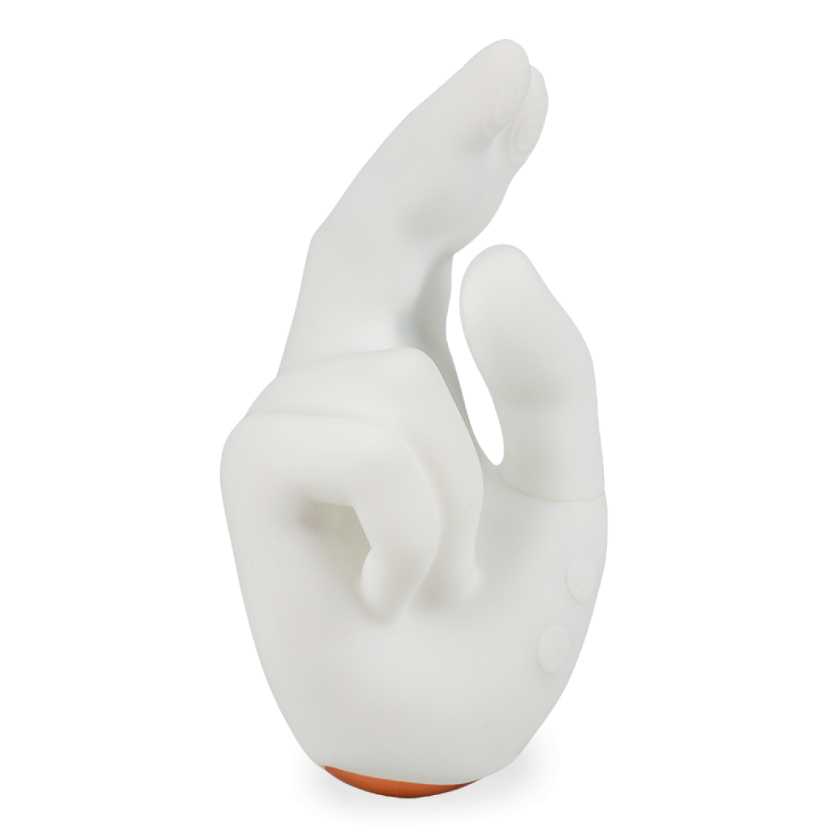 Vibromasseur puissant mouvements et vibrations Magic Fingers blanc, LOVE AND VIBES