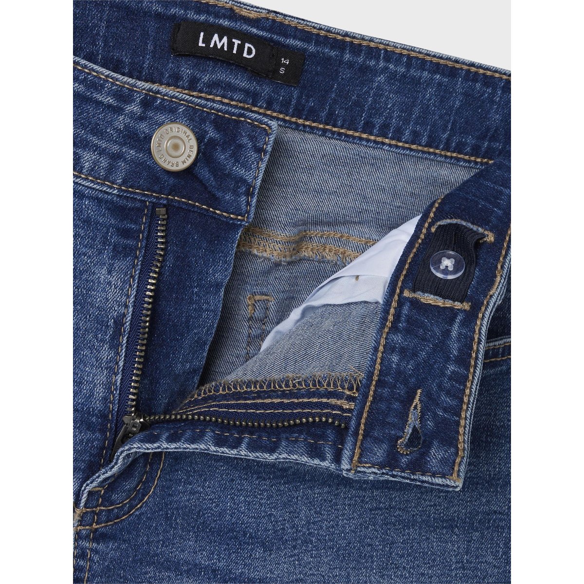 Jean Bootcut medium blue denim, NAME IT
