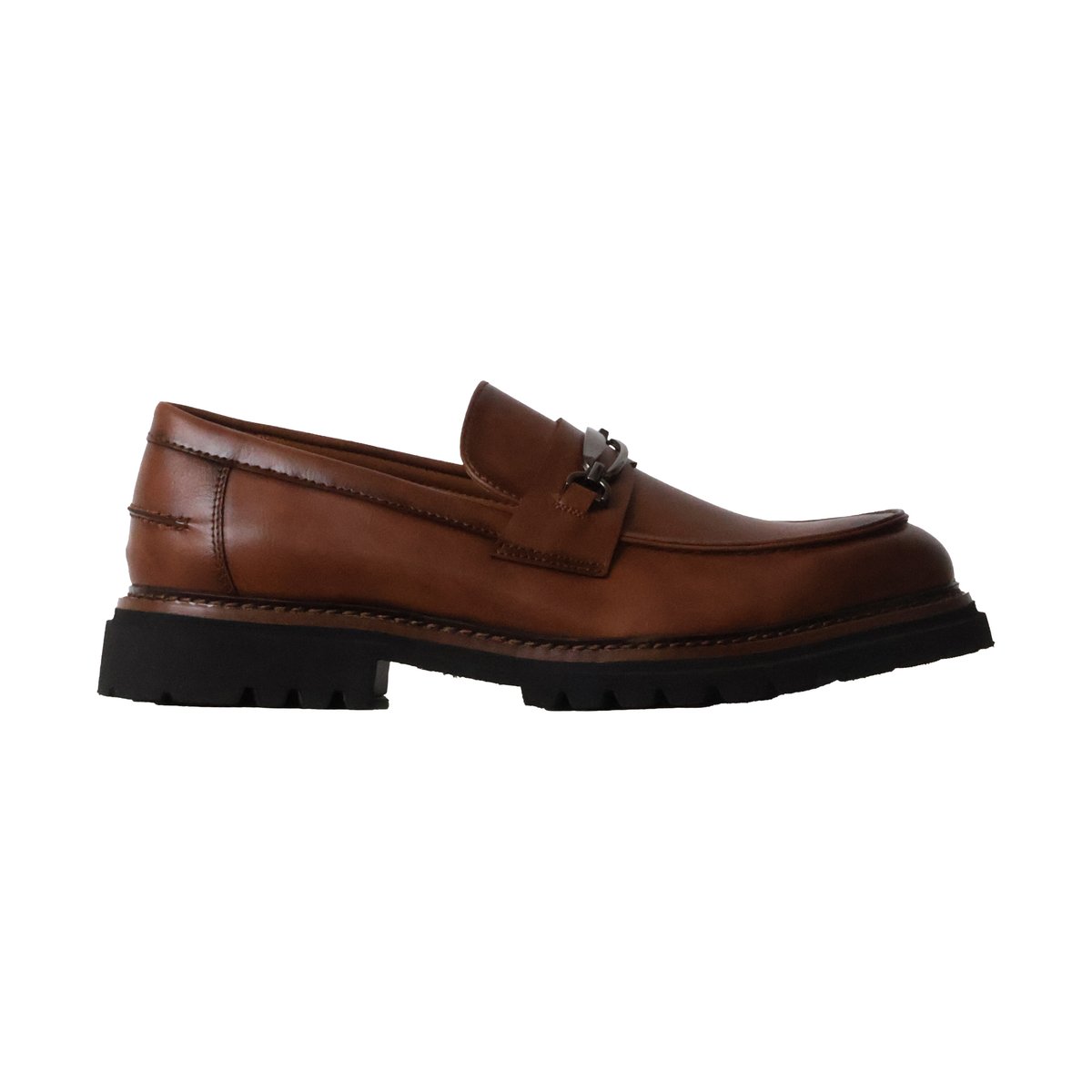 Mocassin à Enfiler camel, ENZO MARCONI