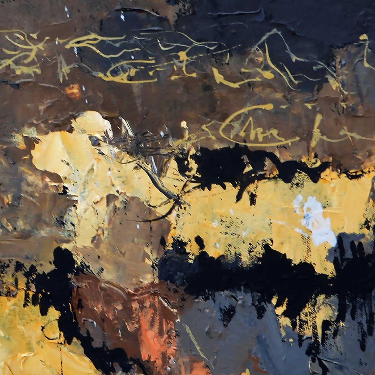 Tableau monochromatique de bleus tableau alu dibond, HEXOA