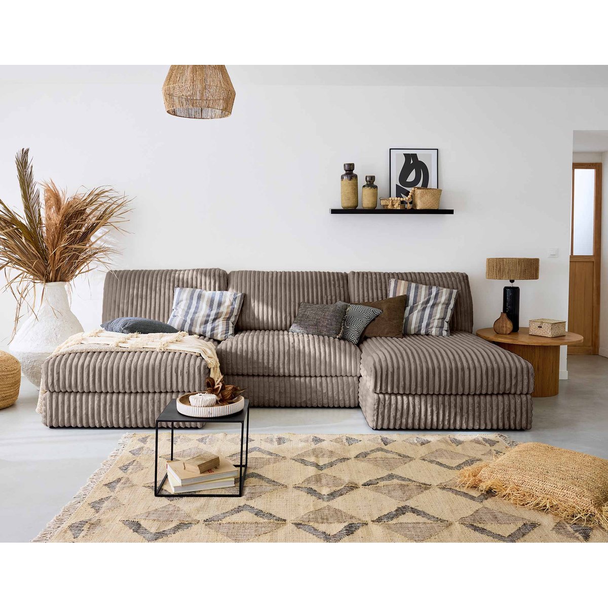 Module méridienne - JASPER taupe, LISA DESIGN