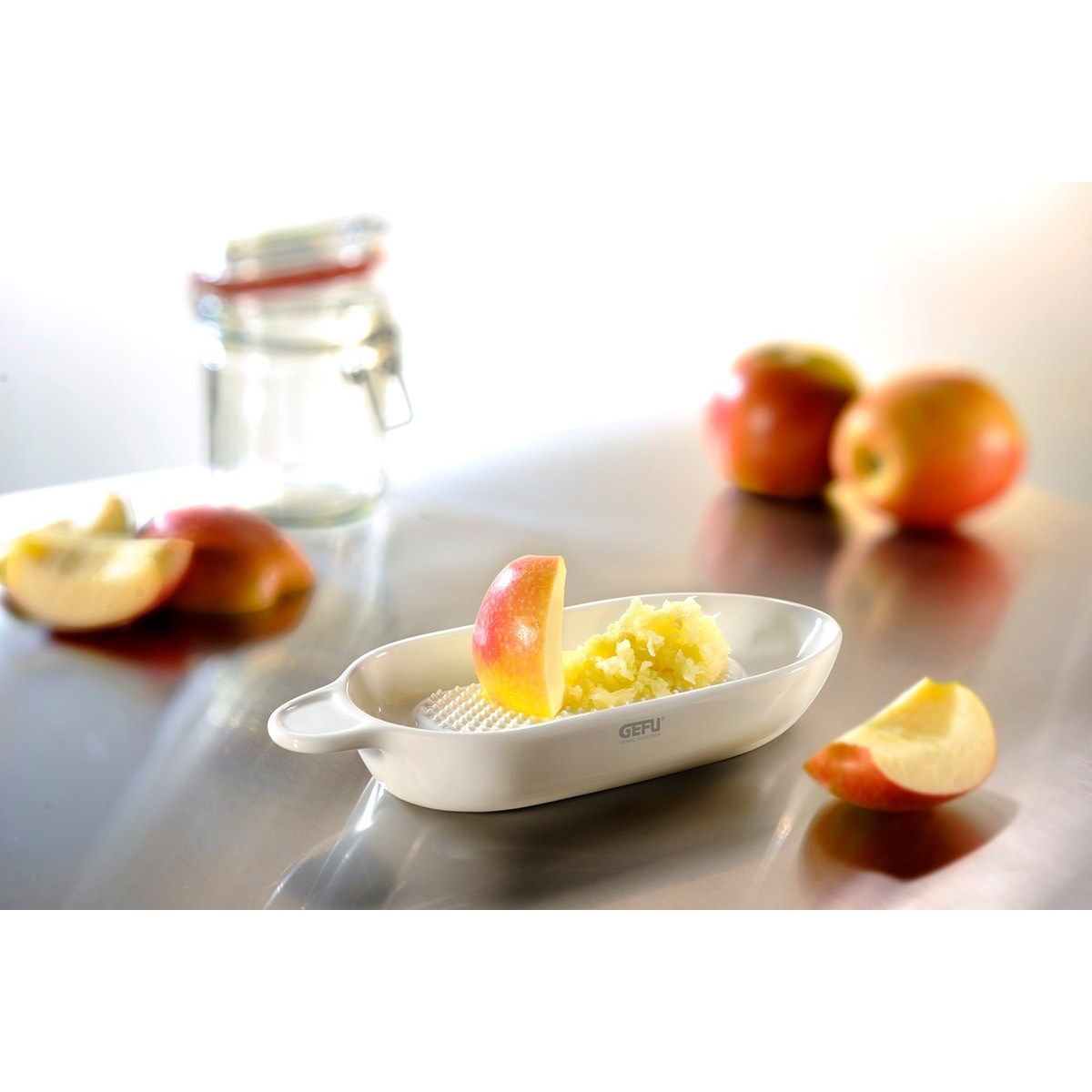 Râpe à fruits et légumes FRUTTARE blanc, GEFU