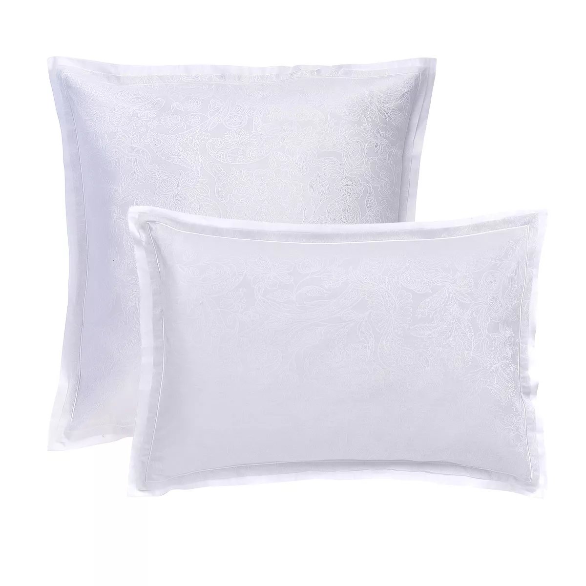 Taie d'oreiller satin de coton ALEXANDRIA diamant, GARNIER THIEBAUT
