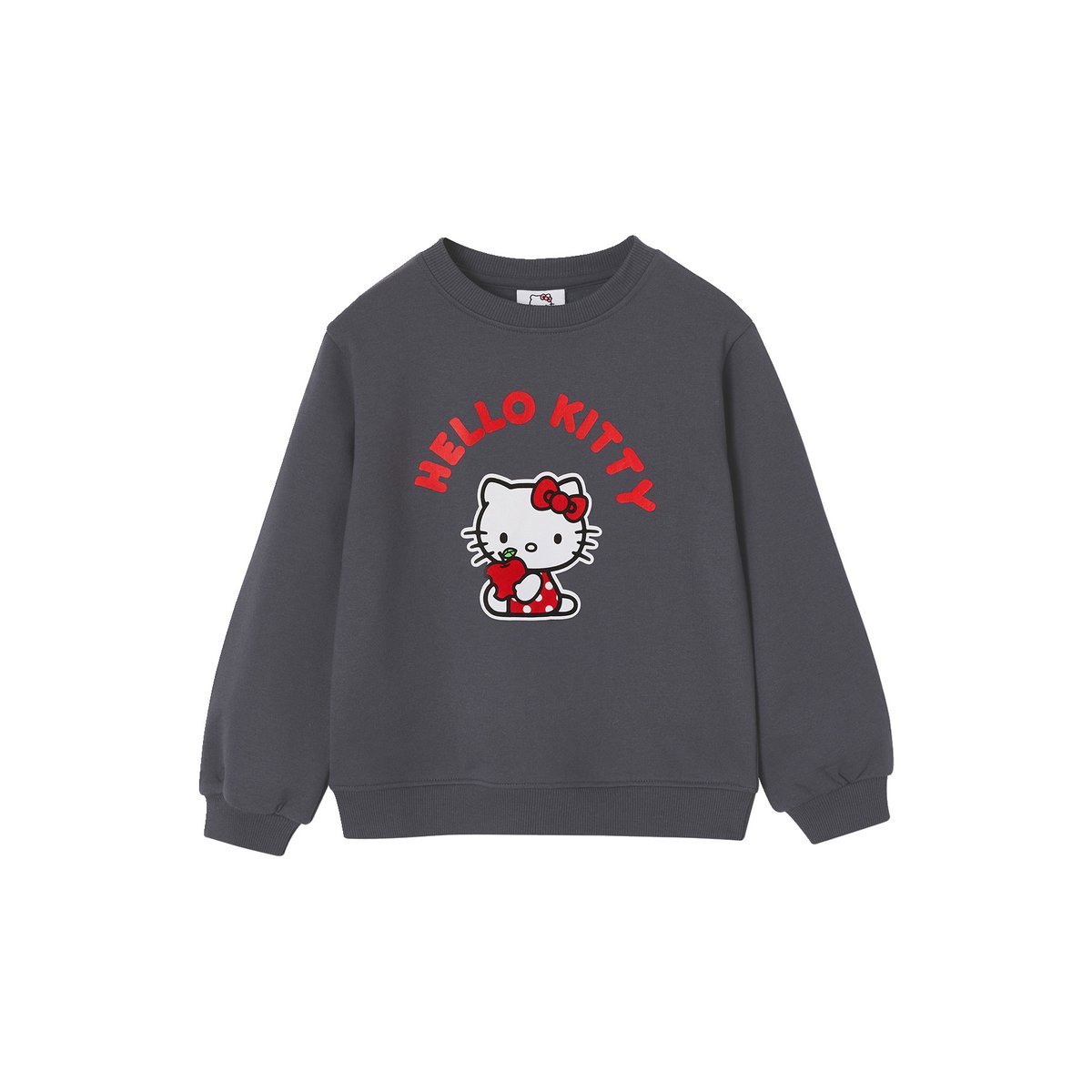 Sweat Hello Kitty bleu grisé, VERTBAUDET