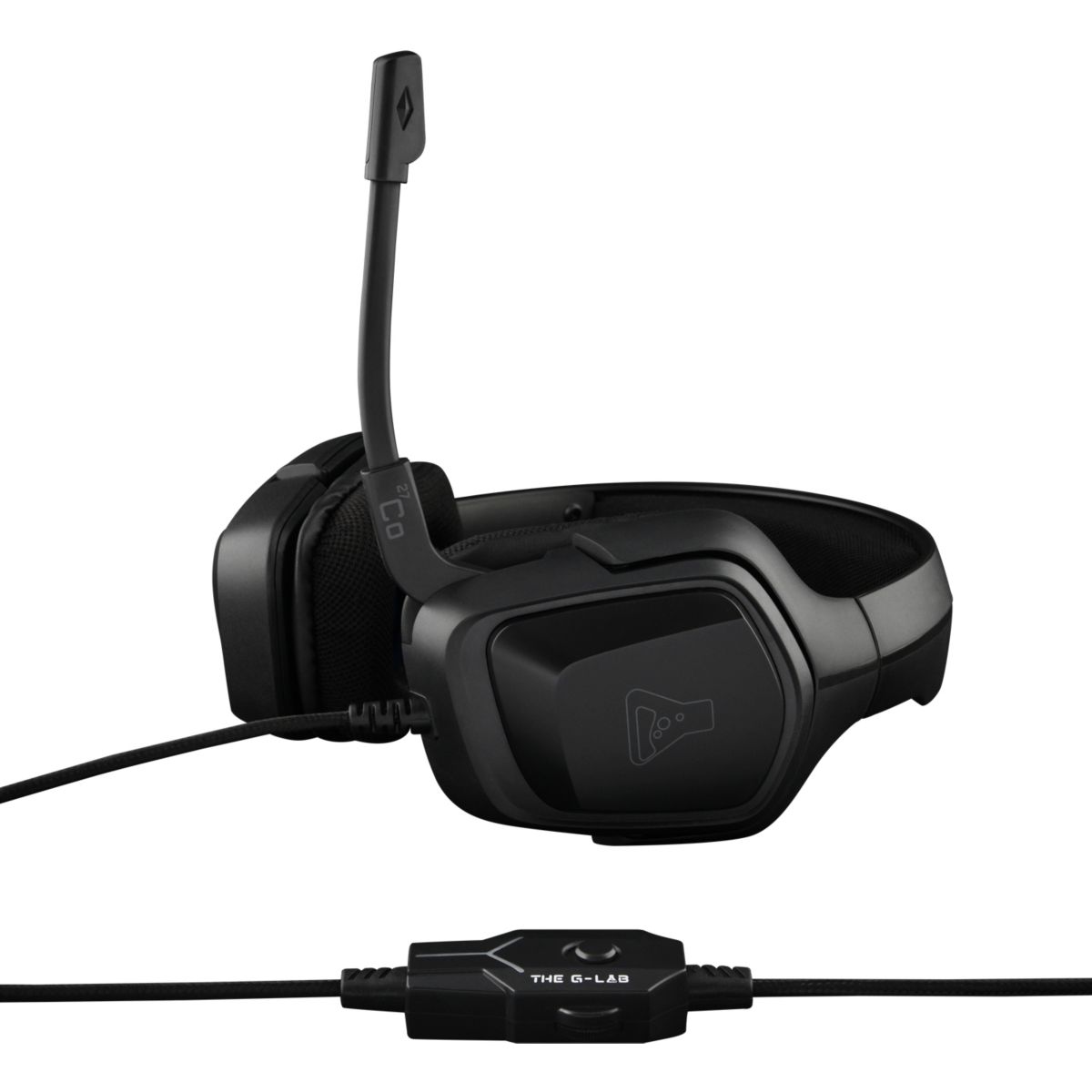 Casque gamer KORP-COBALT Noir noir, THE G-LAB