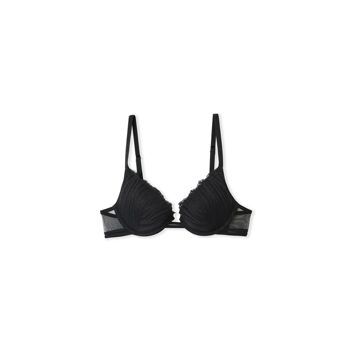 Soutien-gorge N.2 - Le push-up plongeant ONYX noir, ETAM