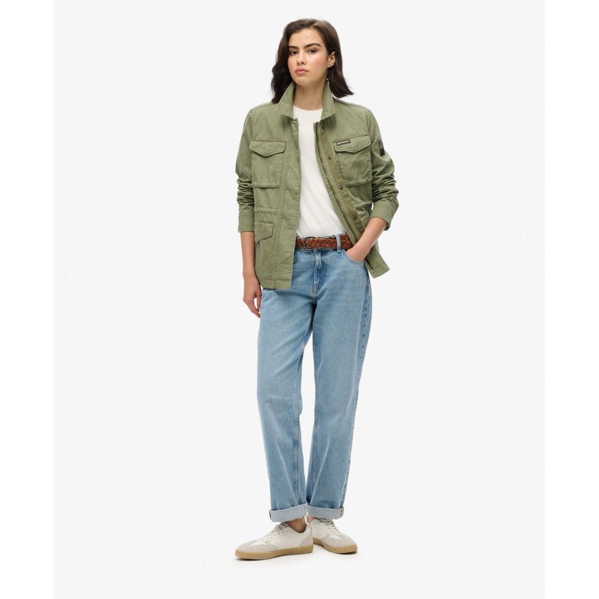 Veste militaire M65 kaki sauvage, SUPERDRY