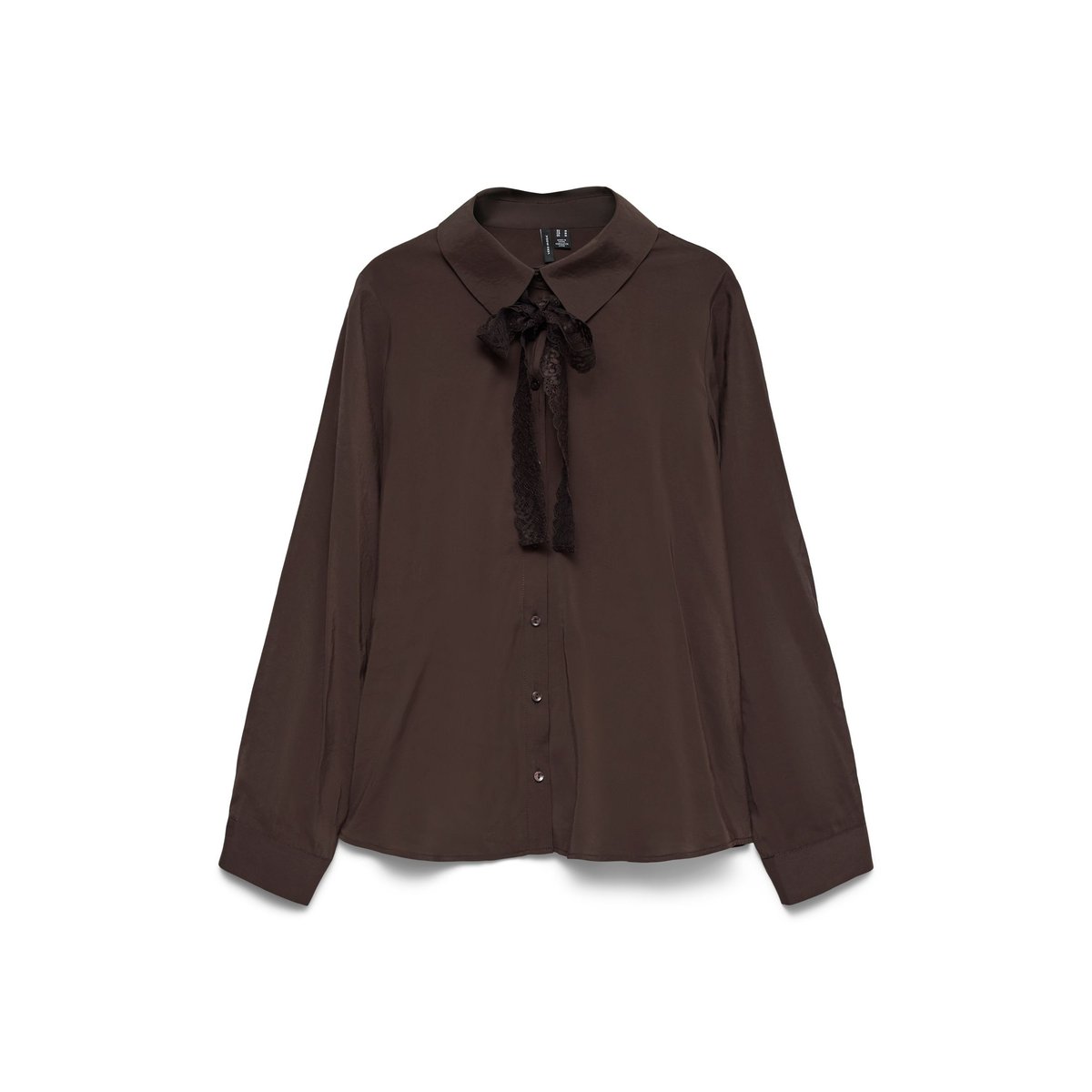 Chemise marron - chocolate torte 1, VERO MODA